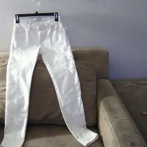 White jeans